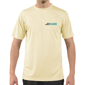 Diver with Hogfish Snapper Vapor Dri Fit - Pale Yellow