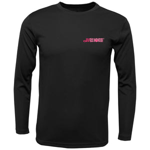 Inshore Offshore Pink on Black - Xtreme-Tek